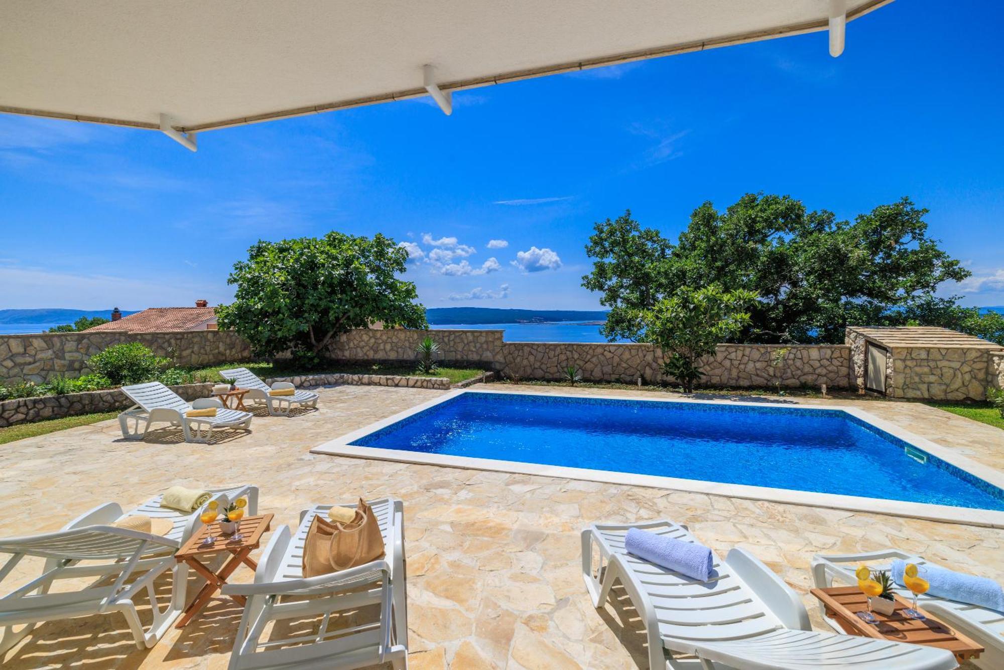 Bella Adria Apartmani Dramalj Exterior foto